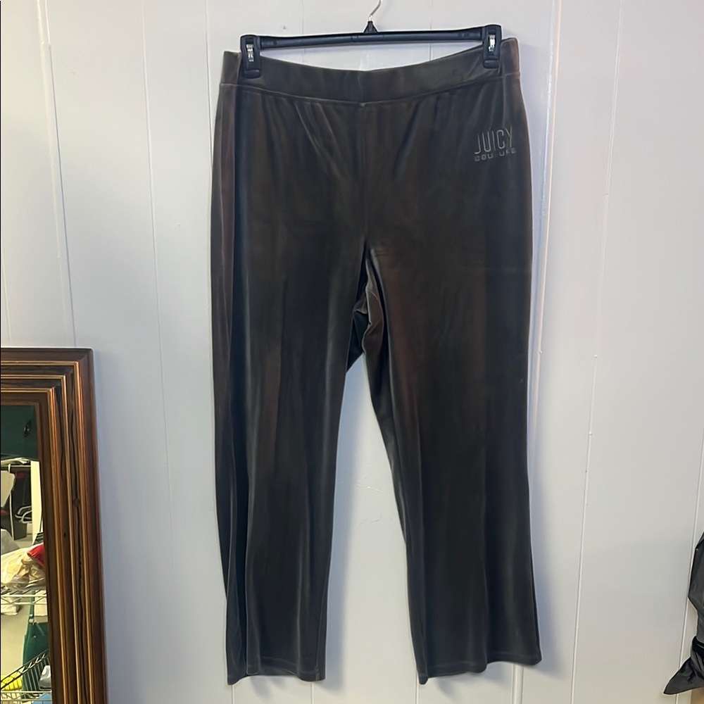 Juicy Couture gray Velour Pants